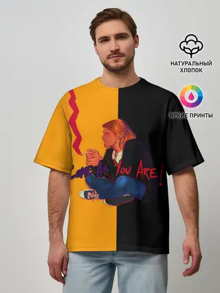 Мужская футболка оверсайз / Come as you are