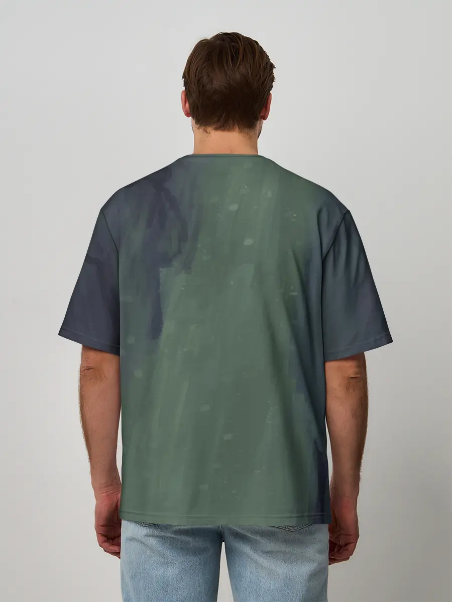 Мужская футболка оверсайз / Ужас советских детей