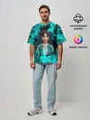 Мужская футболка оверсайз / Кан Сэ Бёк 3D ART | 067
