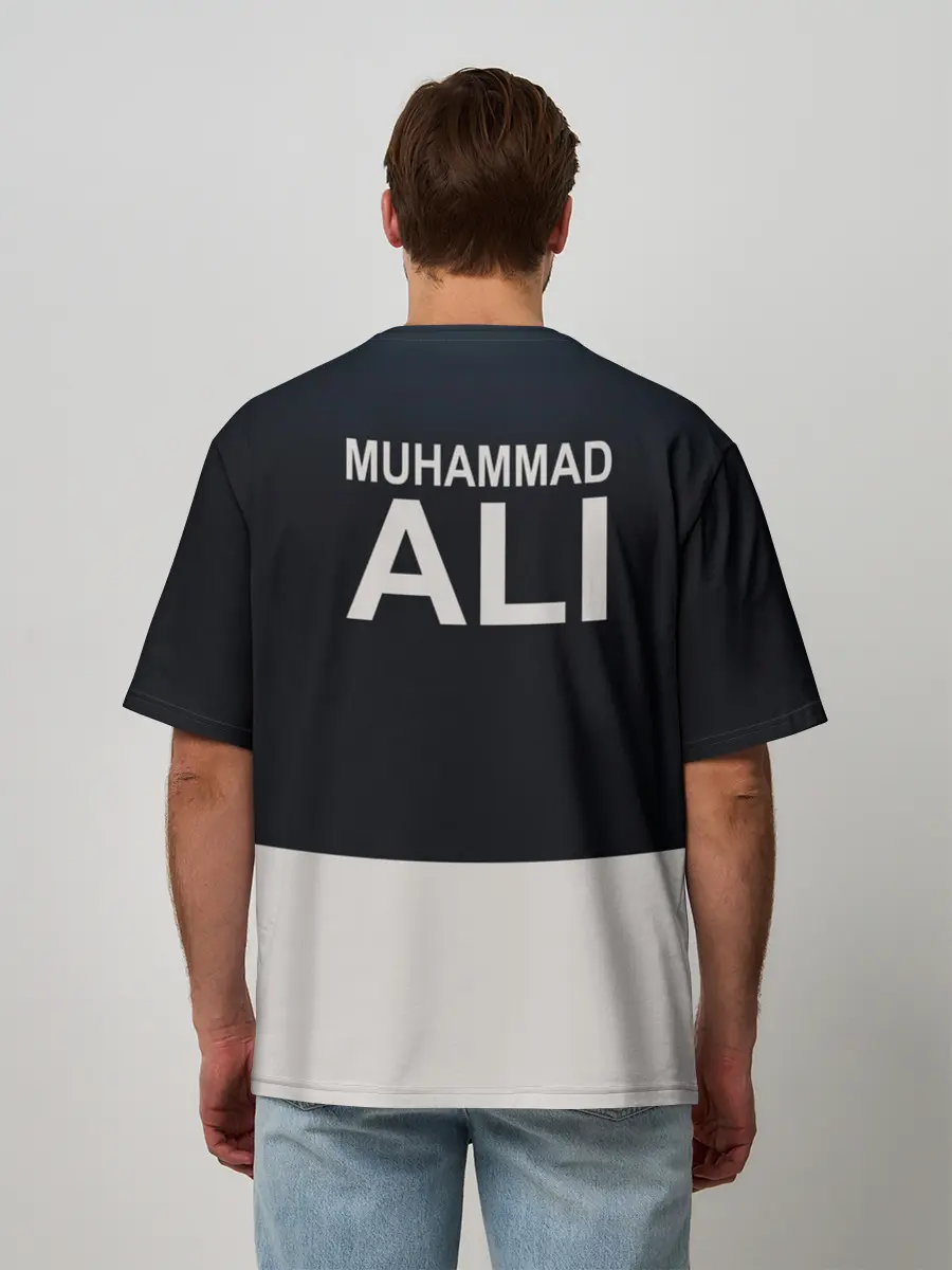 Мужская футболка оверсайз / Muhammad Ali