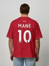 Мужская футболка оверсайз / Мане Ливерпуль форма 2021/2022