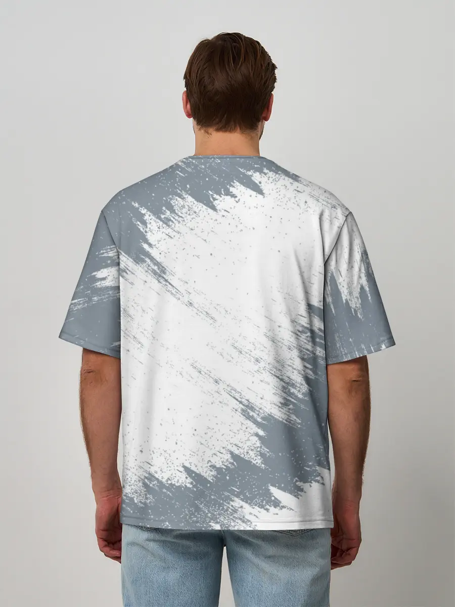 Мужская футболка оверсайз / RANGE ROVER