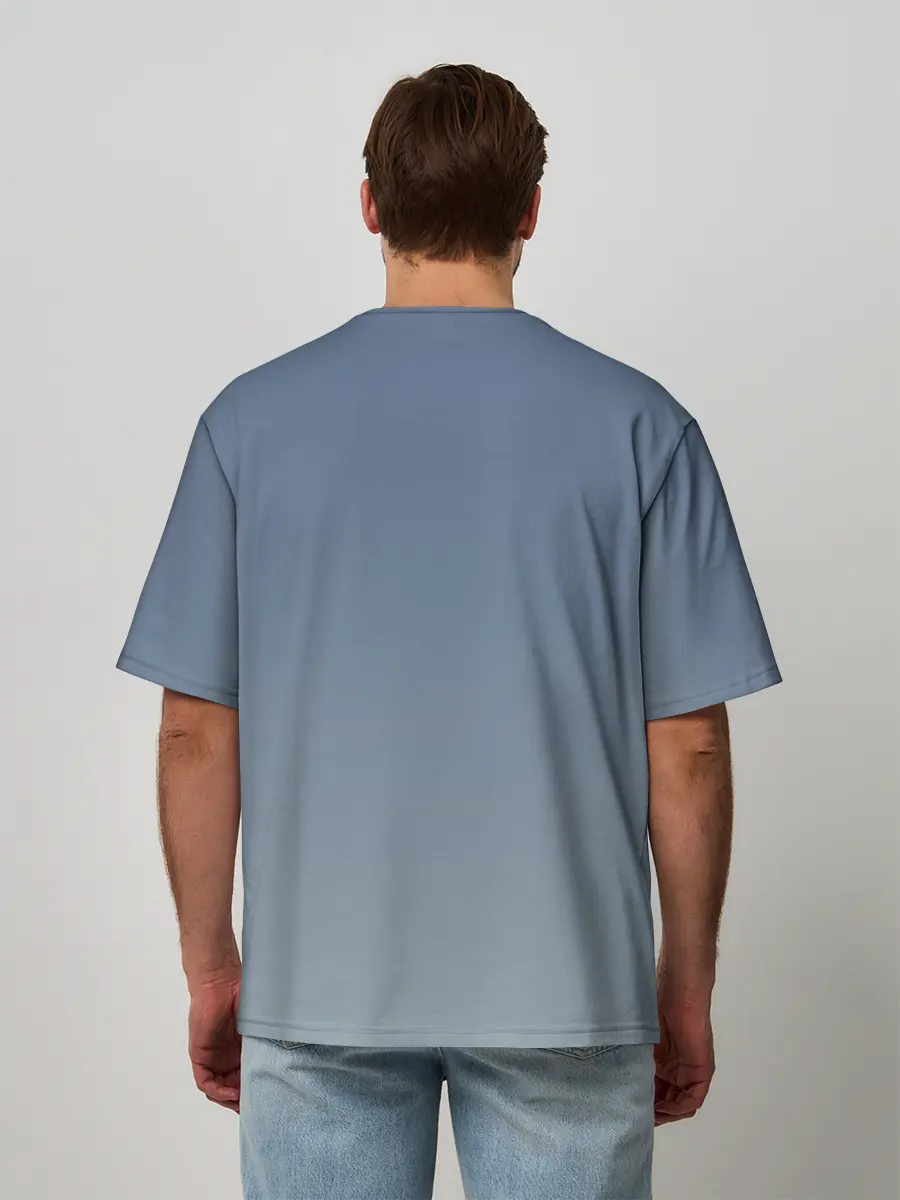 Мужская футболка оверсайз / Самолёт