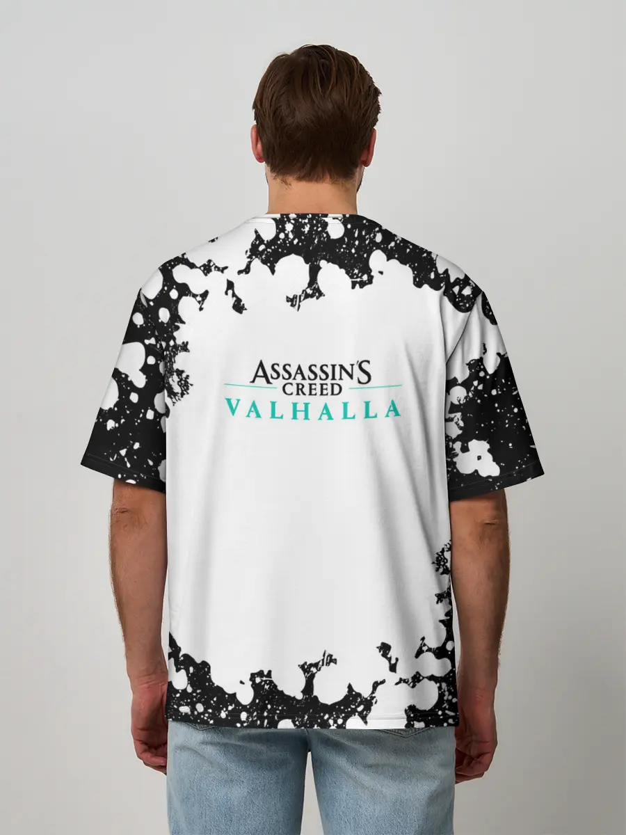 Мужская футболка оверсайз / ASSASSINS CREED VALHALLA