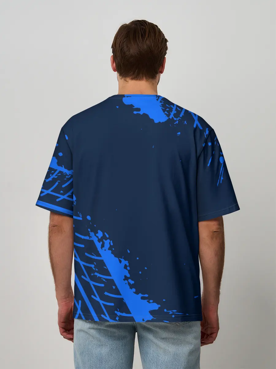 Мужская футболка оверсайз / TOYOTA / ТОЙОТА