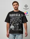 Мужская футболка оверсайз / Monsta X