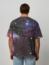 Мужская футболка оверсайз / Галактика