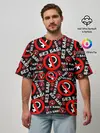 Мужская футболка оверсайз / Без баб!