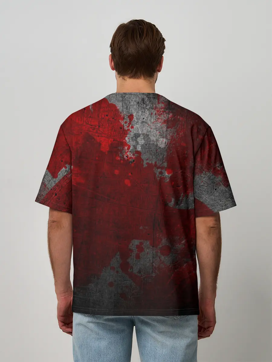 Мужская футболка оверсайз / METALLICA