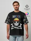 Мужская футболка оверсайз / Пираты Соломенной Шляпы | One Piece