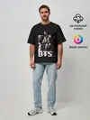 Мужская футболка оверсайз / BTS