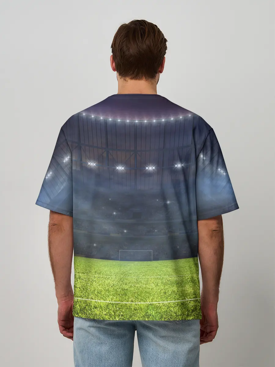 Мужская футболка оверсайз / КИЛИАН МБАППЕ / KYLIAN MBAPPE