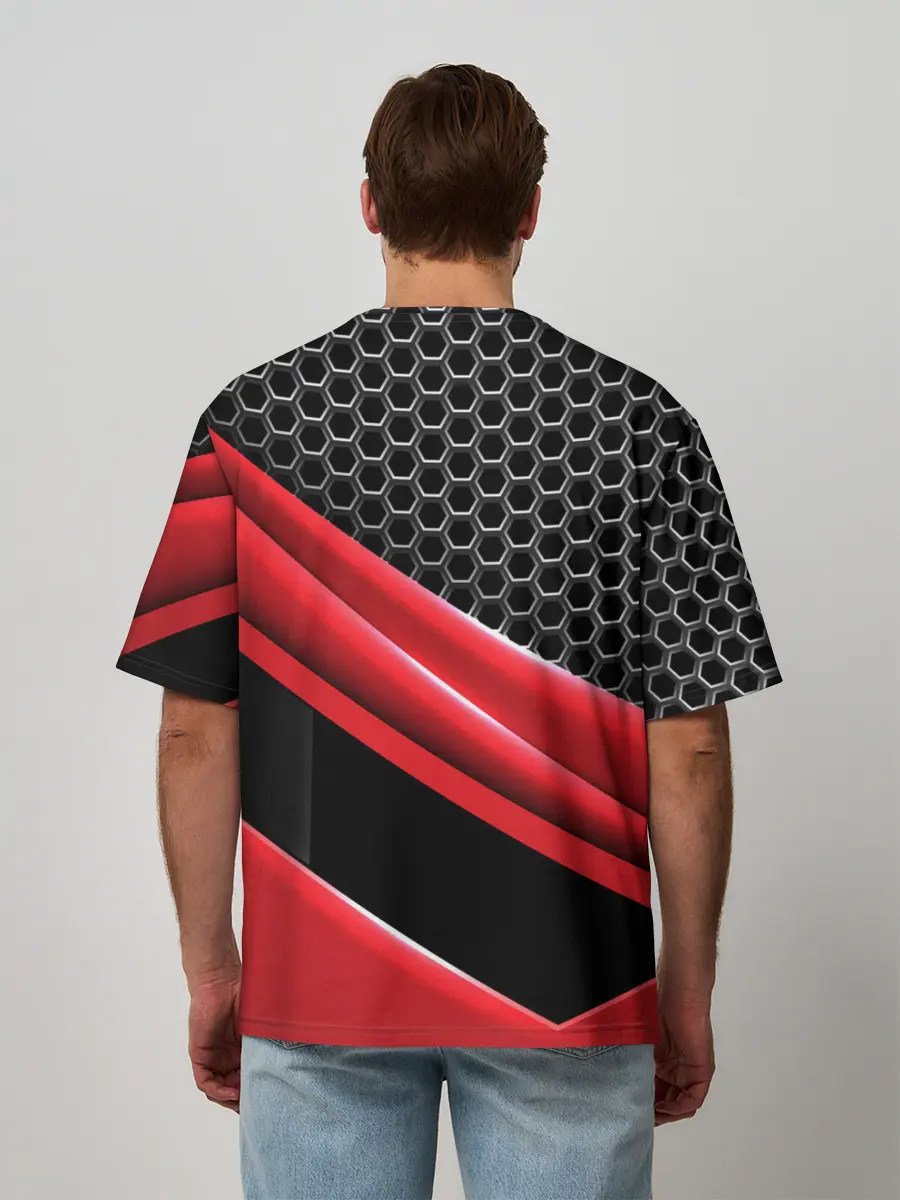 Мужская футболка оверсайз / Lamborghini