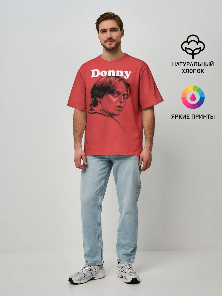 Мужская футболка оверсайз / Donny The Big Lebowski