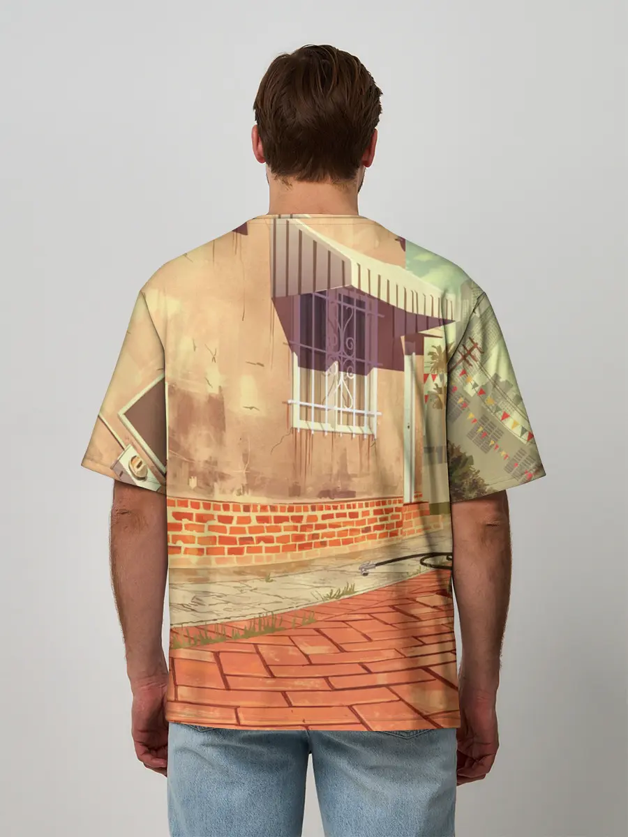 Мужская футболка оверсайз / GTA V - Чоп