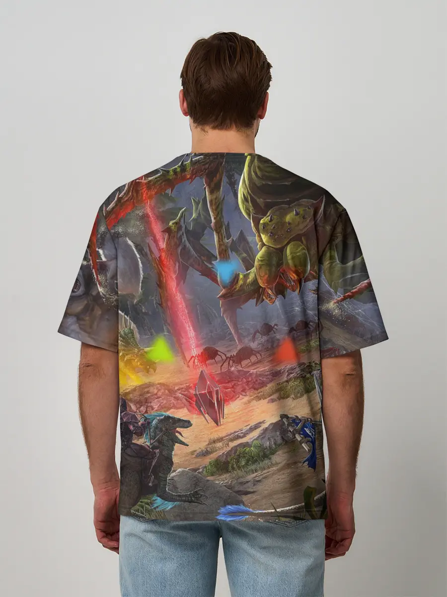 Мужская футболка оверсайз / Ark: Survival Evolved