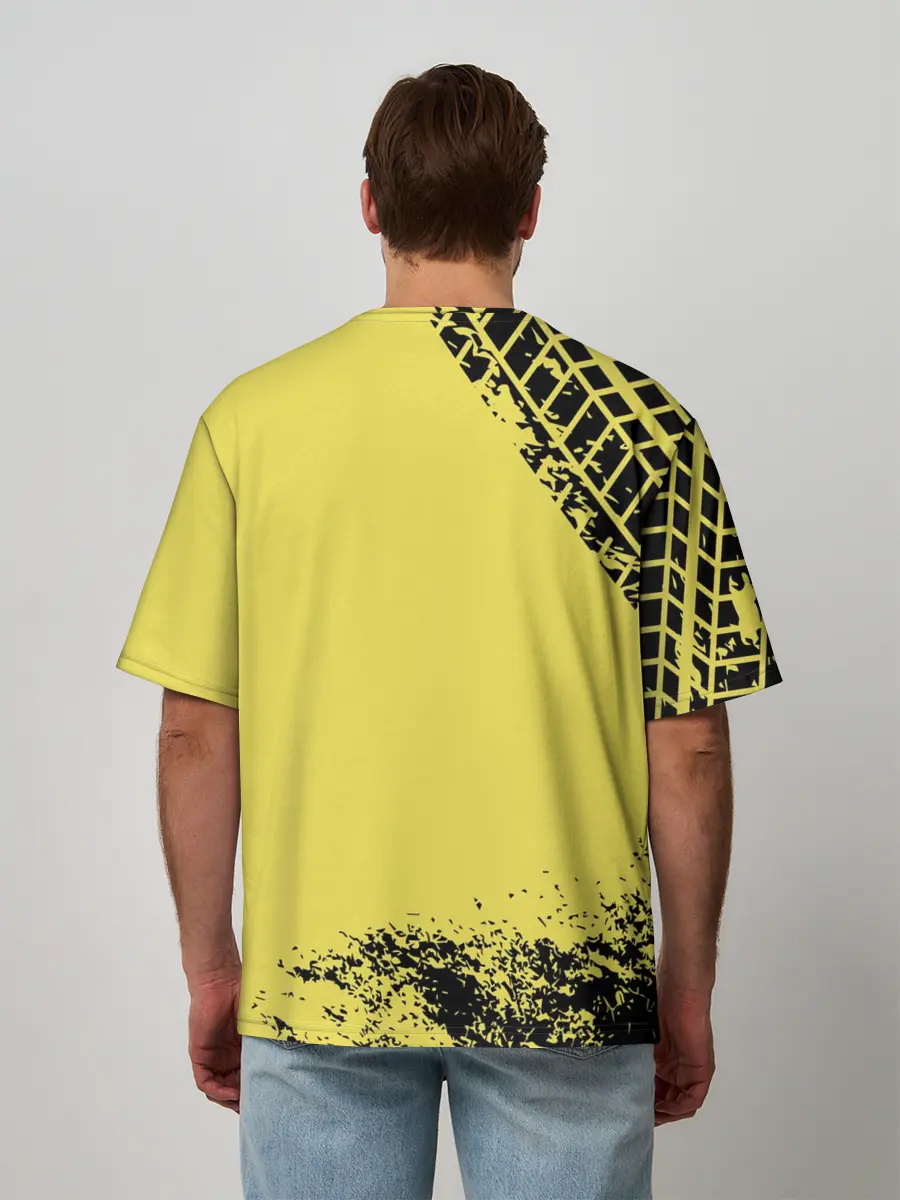 Мужская футболка оверсайз / LAND ROVER