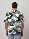 Мужская футболка оверсайз / FC Juventus Camouflage
