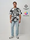 Мужская футболка оверсайз / FC Juventus Camouflage