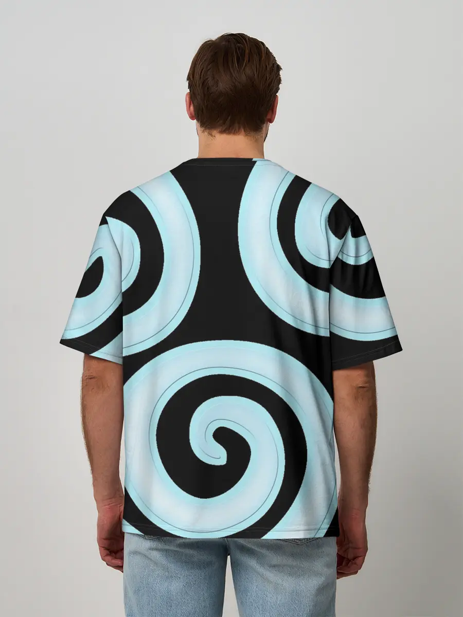 Мужская футболка оверсайз / Аватар Легенда об Аанге