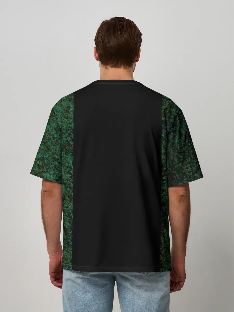 Мужская футболка оверсайз / Чернобыльский сталкер