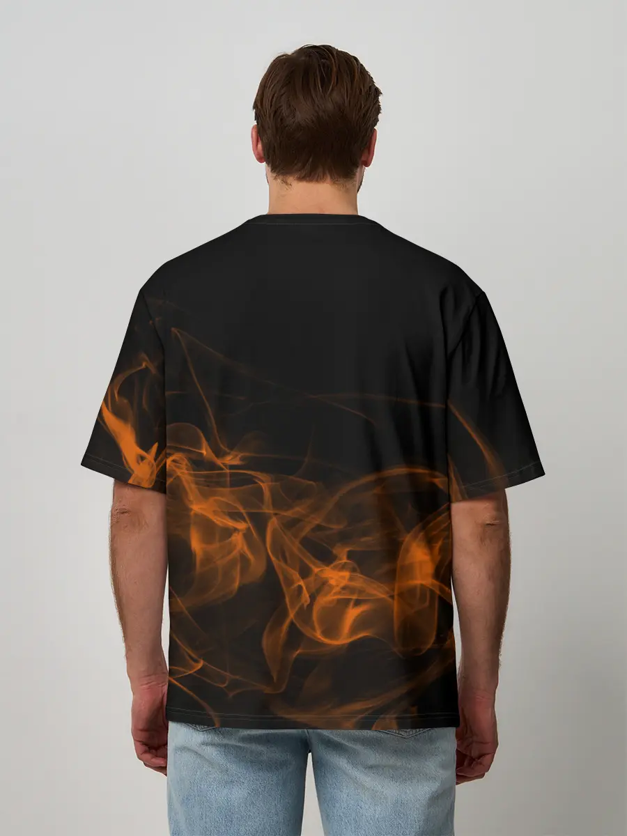 Мужская футболка оверсайз / HALF-LIFE - Black Mesa: XEN