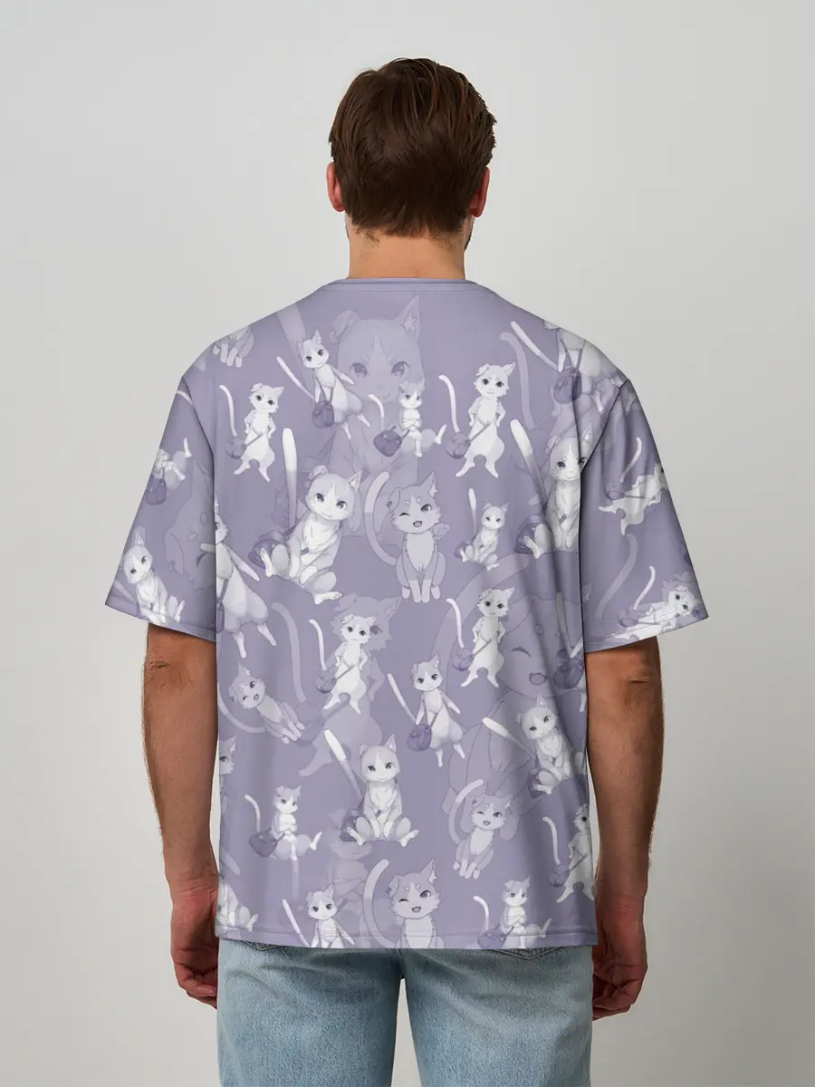 Мужская футболка оверсайз / Re:Zero Пак