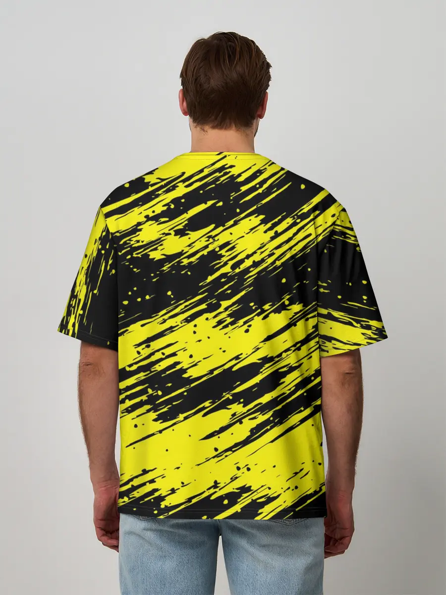 Мужская футболка оверсайз / Bumblebee