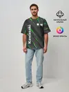 Мужская футболка оверсайз / KAWASAKI / КАВАСАКИ / SPORT