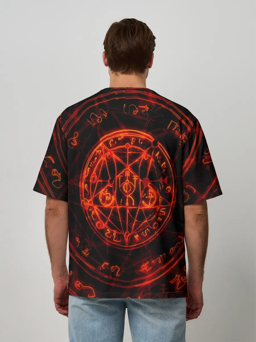 Мужская футболка оверсайз / ПЕНТАГРАММА | PENTAGRAMMA