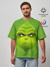Мужская футболка оверсайз / The Grinch