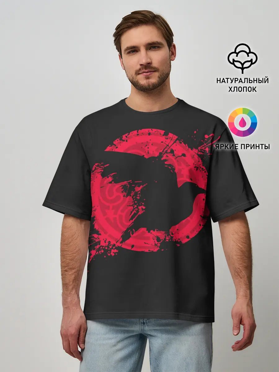 Мужская футболка оверсайз / Vikings