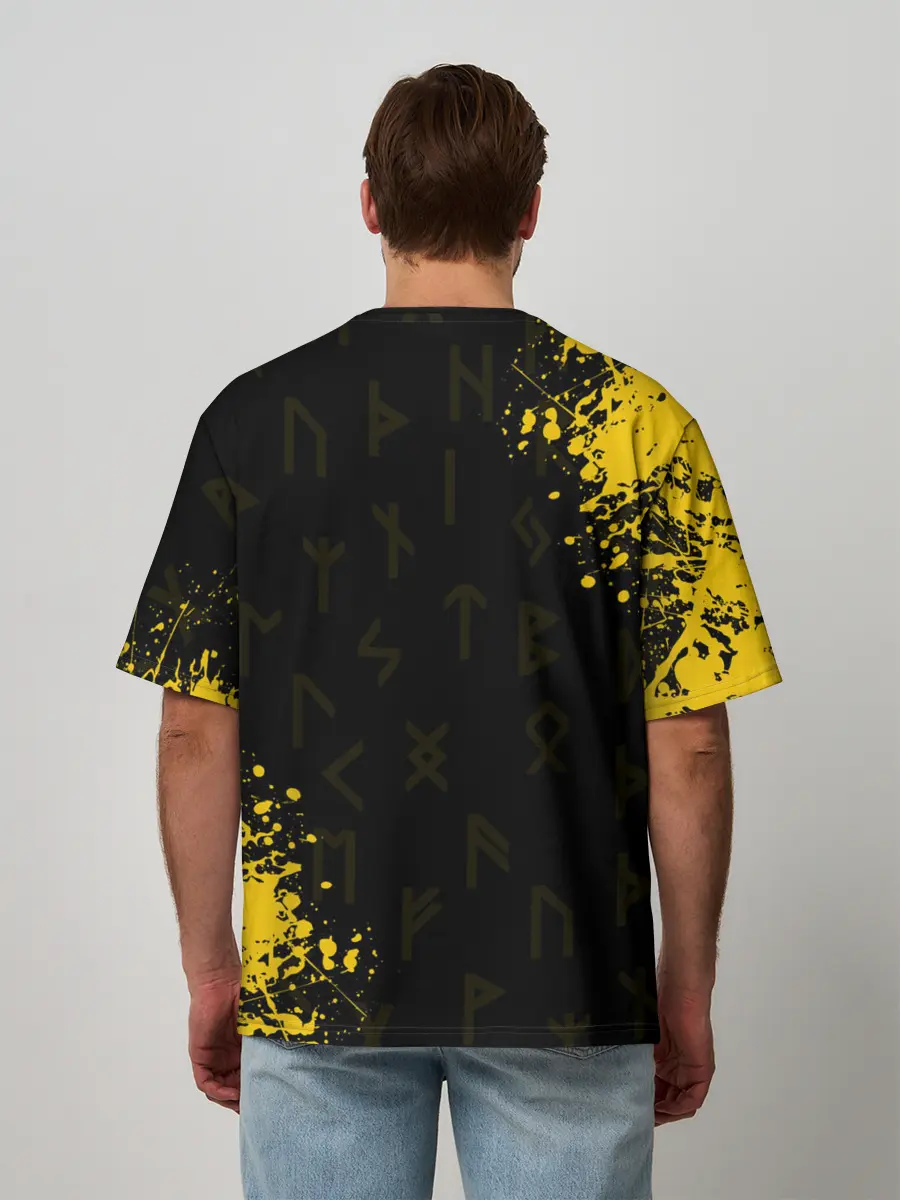 Мужская футболка оверсайз / DARK SOULS | ТЁМНЫЕ ДУШИ