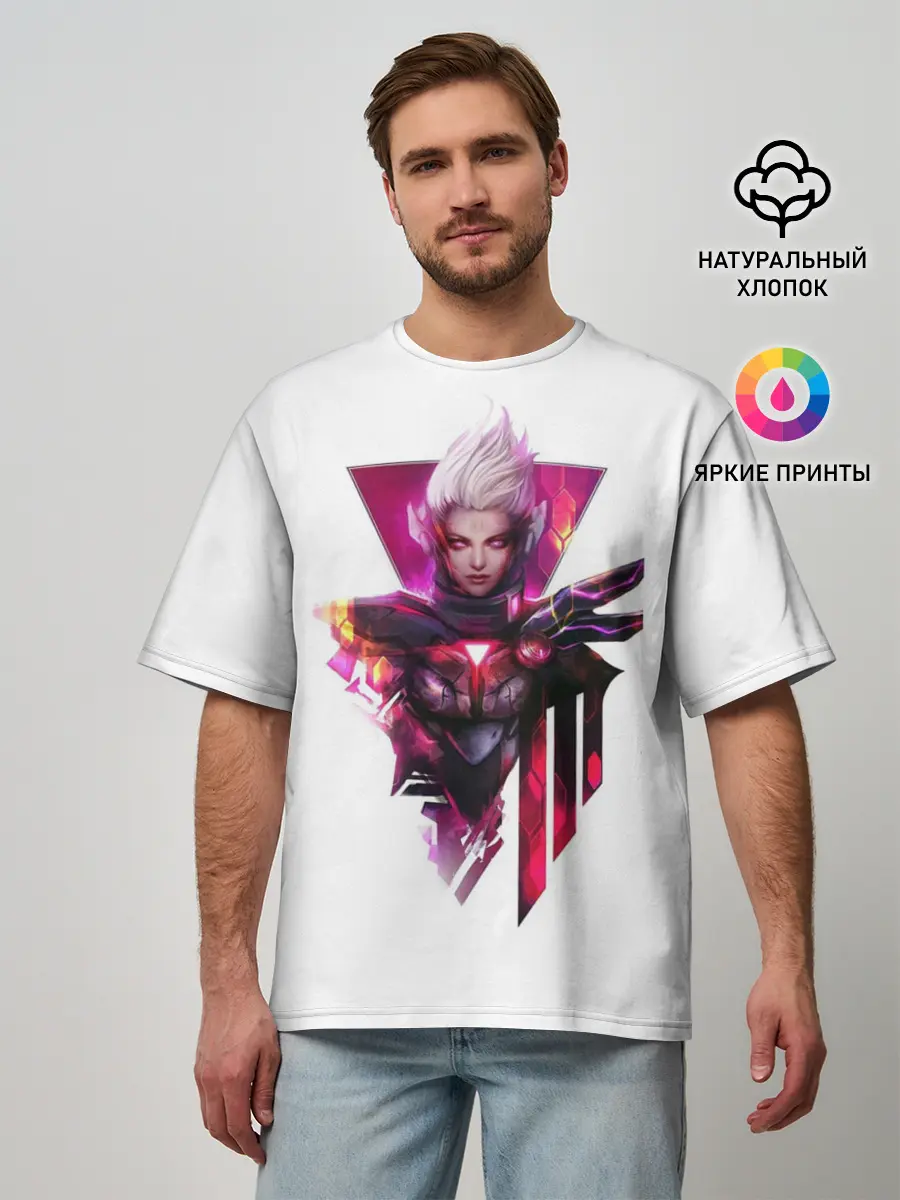 Мужская футболка оверсайз / Project | Fiora