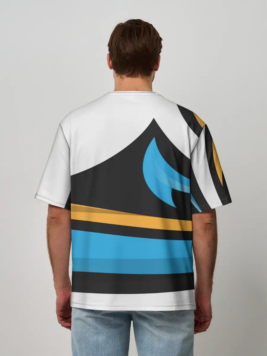 Мужская футболка оверсайз / GYM