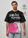 Мужская футболка оверсайз / SQUID GAME