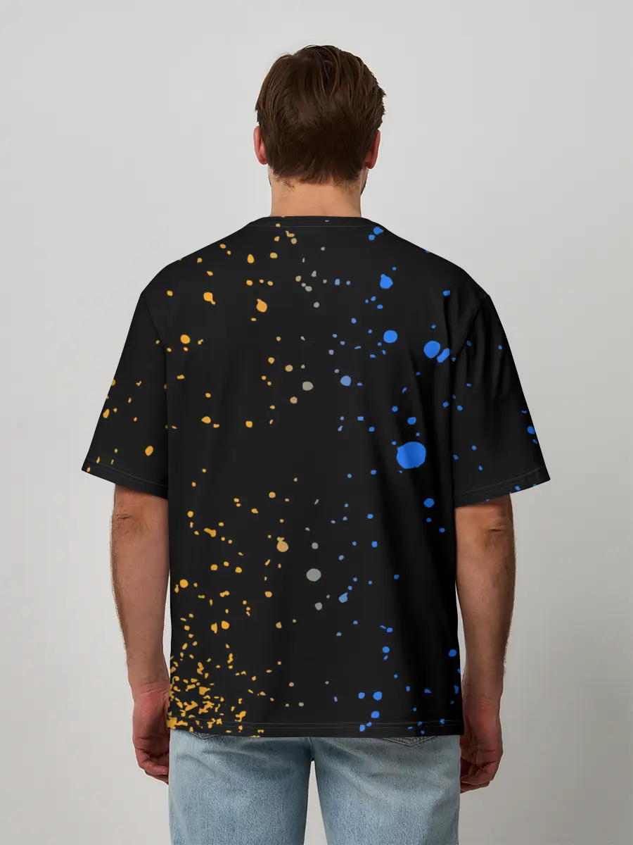 Мужская футболка оверсайз / FREE FIRE