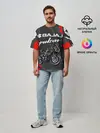 Мужская футболка оверсайз / BAJAJ PULSAR / БАДЖАДЖ ПУЛЬСАР