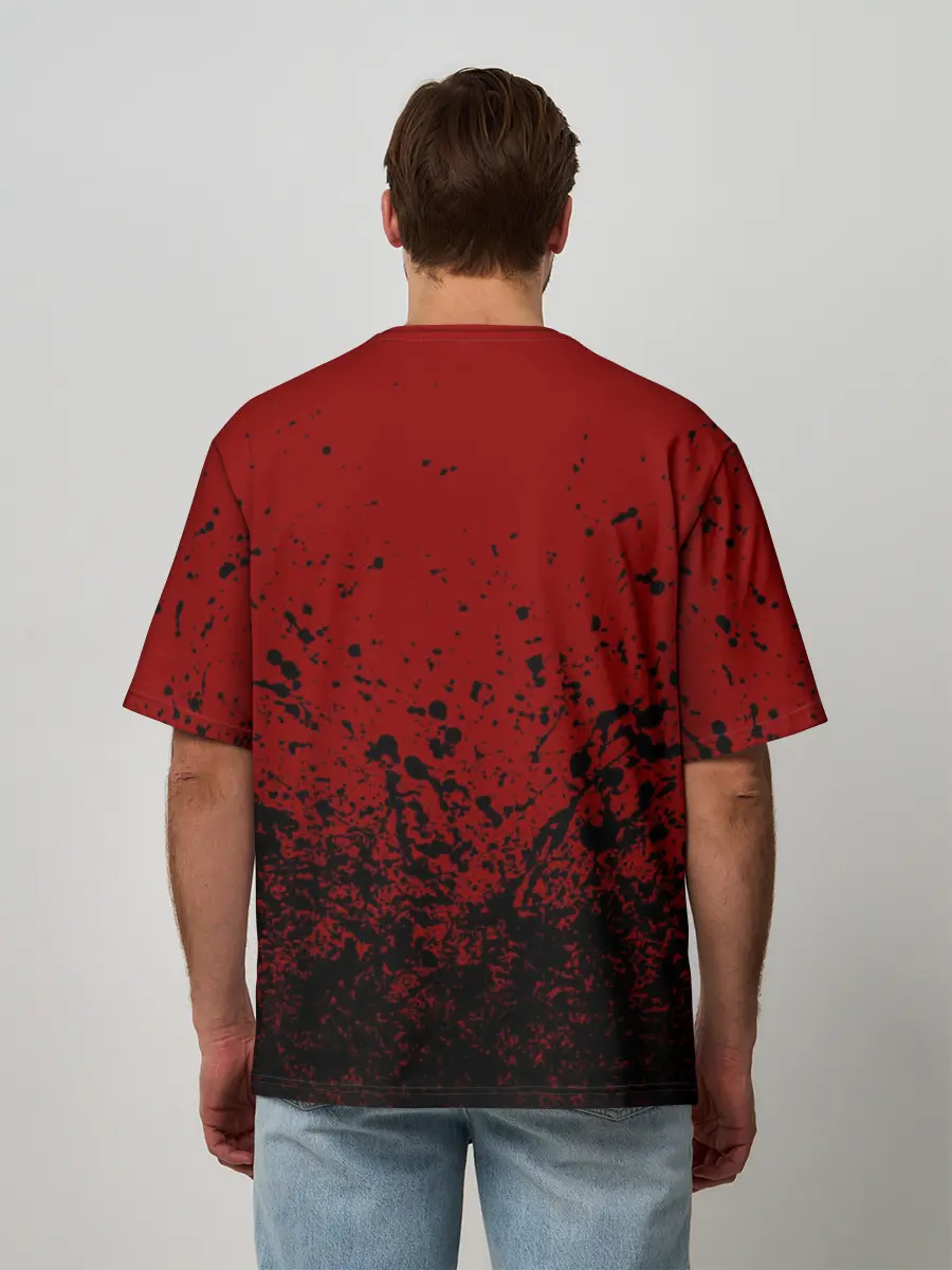 Мужская футболка оверсайз / slipknot