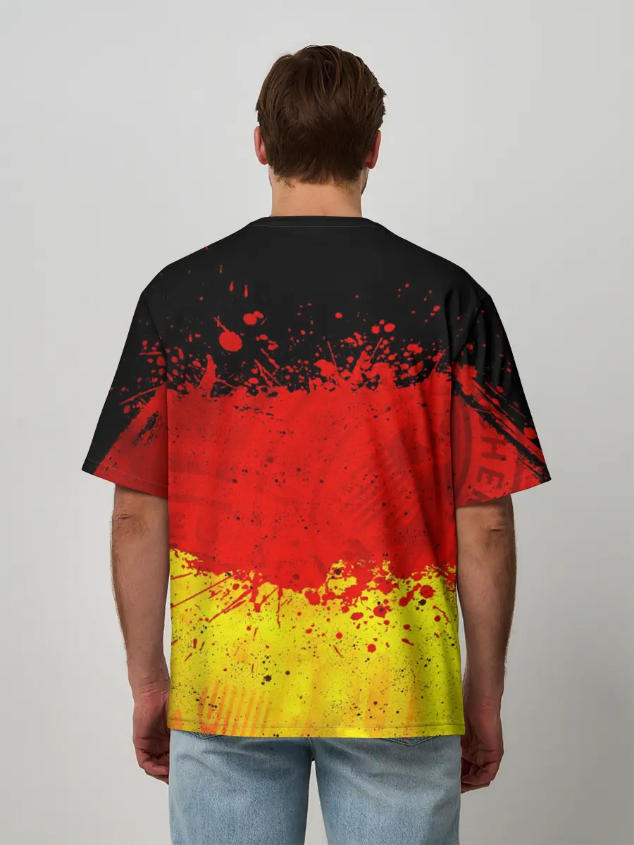 Мужская футболка оверсайз / Сборная Германии