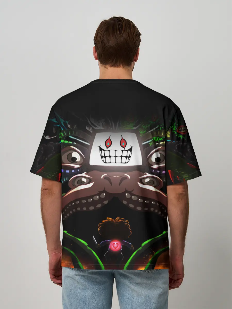 Мужская футболка оверсайз / UNDERTALE