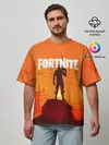 Мужская футболка оверсайз / Fortnite.