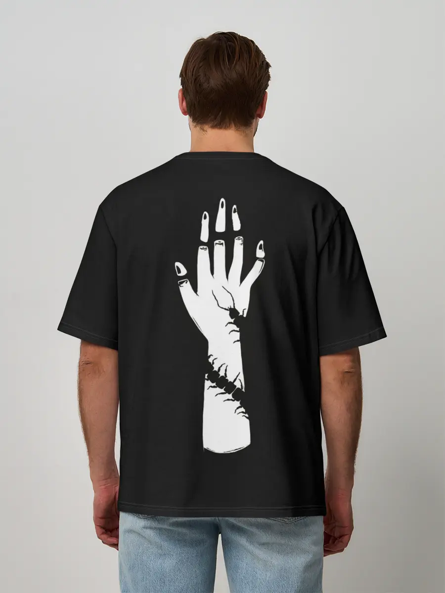 Мужская футболка оверсайз / Ken and scolopendra