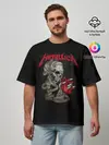 Мужская футболка оверсайз / Metallica