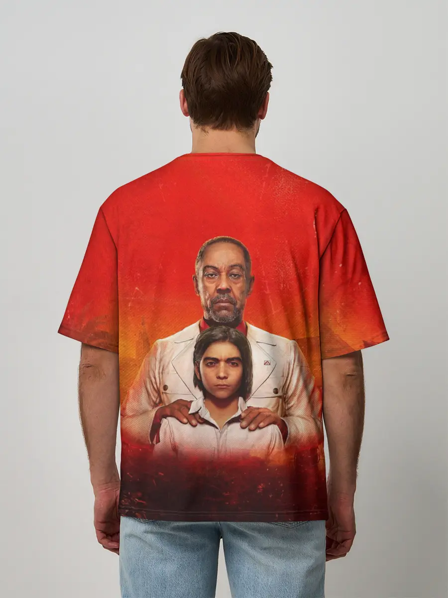 Мужская футболка оверсайз / Антон и Диего Кастильо FC6