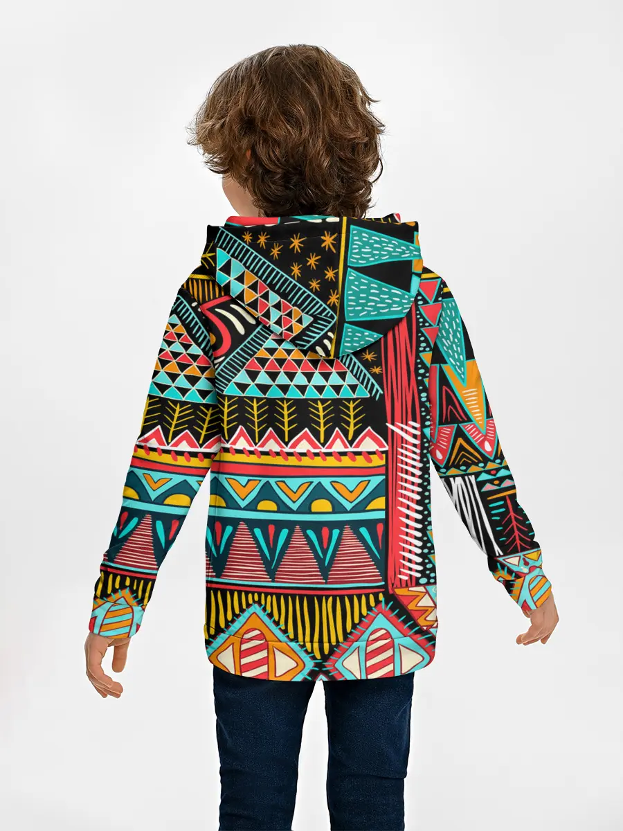 Детское худи / Африканский стиль