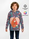 Детское худи / Влюбленные лисички