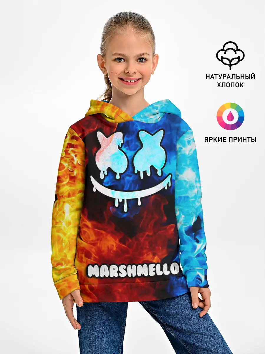 Детское худи / РЮКЗАК MARSHMELLO
