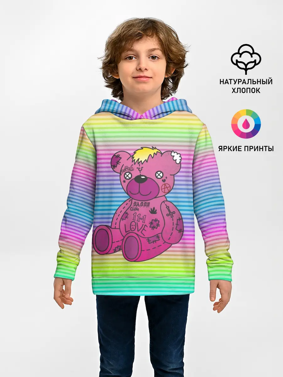 Детское худи / Мишка Lil Peep