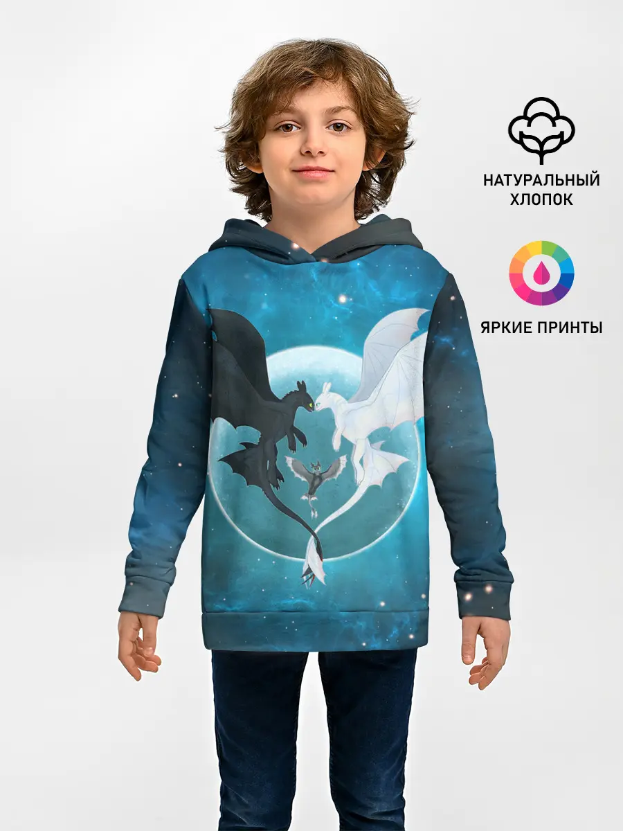 Детское худи / ночная фурия